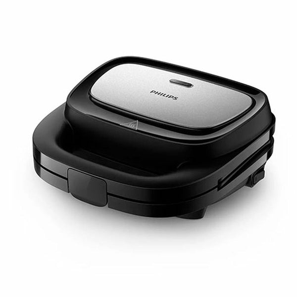 Piastra Grill Elettrica Philips SERIE 5000 Nero/Argentato 750 W - Augustea Shop