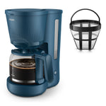 Caffettiera Americana Philips HD7411/70 Azzurro 1,3 L - Augustea Shop
