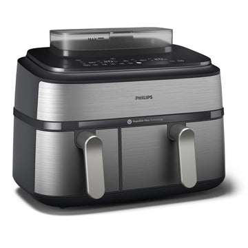Friggitrice ad Aria Philips NA555/00 Argentato 2750 W 9 L 1,4 Kg