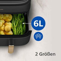 Friggitrice ad Aria Philips NA552/00 Nero 2750 W 9 L 1,4 Kg