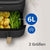 Friggitrice ad Aria Philips NA552/00 Nero 2750 W 9 L 1,4 Kg