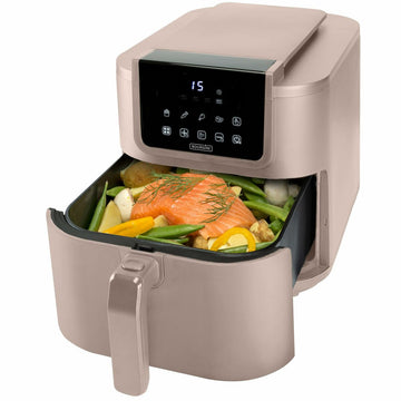 Air Fryer Bourgini 184177    BEIGE Black 8 L