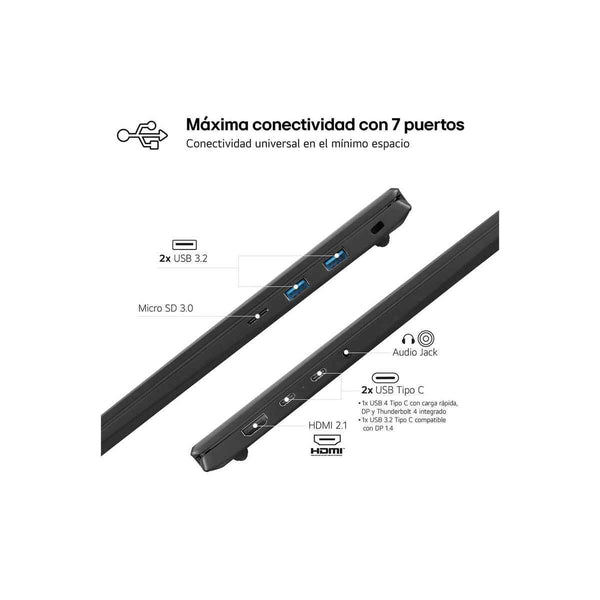 Laptop LG 16ZD90SP-A.AX78B 16" intel core ultra 7 32 GB RAM 1 TB SSD Qwerty in Spagnolo