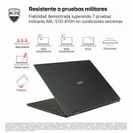 Laptop LG 14ZD90T-G.AX78B 14" intel core ultra 7 255H 16 GB RAM 1 TB SSD Qwerty in Spagnolo
