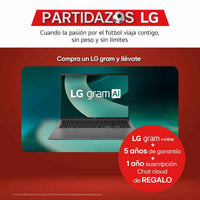 Laptop LG 16Z90T-G.AD88B 16" 32 GB RAM 1 TB SSD intel core ultra 7 255H