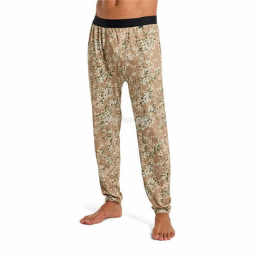 Pantalone Lungo Sportivo Burton Mdwt Snowfall Camo Beige Uomo