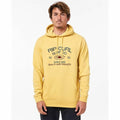 Felpa con Cappuccio Uomo Rip Curl Radiate Giallo