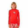 T-shirt da Bagno Rip Curl Wave Upf L/S Rosso