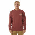 Felpa senza Cappuccio Uomo Rip Curl Stapler Crew Marrone
