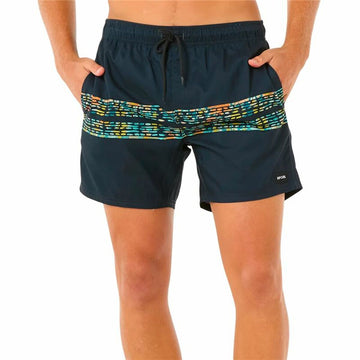 Costume da Bagno Uomo Rip Curl Framed Volley Update Blu Marino