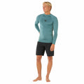 T-shirt da Bagno Rip Curl Waves Upf Perf L/S Azzurro