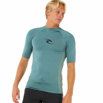 T-shirt da Bagno Rip Curl Waves Upf Perf S/S Azzurro