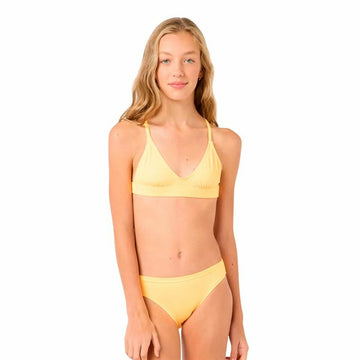 Bikini Per Bambine Rip Curl Peachy  Giallo