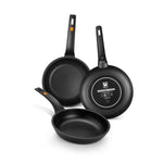 Padella Wok BRA Sartén Efficient Nero Alluminio Ø 24 cm - Augustea Shop