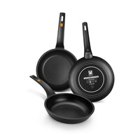 Padella Wok BRA Sartén Efficient Nero Alluminio Ø 24 cm - Augustea Shop