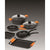 Padella Wok BRA Sartén Efficient Nero Alluminio Ø 24 cm - Augustea Shop