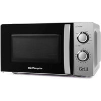 Microonde con Grill Orbegozo MIG 2138 Nero Argentato 700 W 20 L