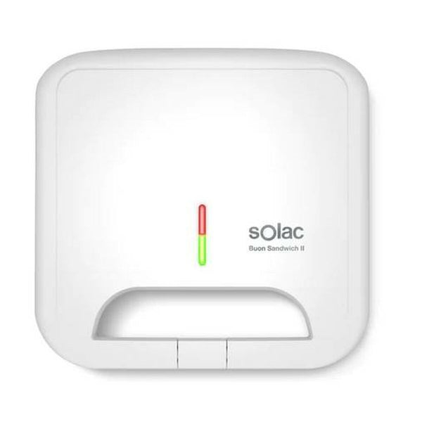 Piastra Grill Elettrica Solac SD5054 Bianco 750 W - Augustea Shop