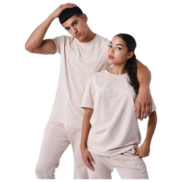 Maglia a Maniche Corte Uomo Project X Paris 1910076 BG2 Beige