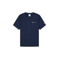 Maglia a Maniche Corte Uomo Champion CHAMPION SS TEE 220264 NNY Blu Marino