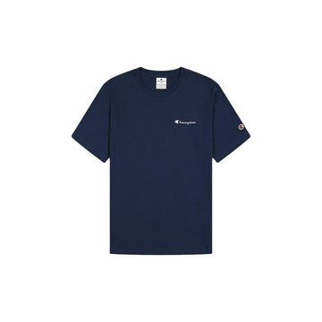 Maglia a Maniche Corte Uomo Champion CHAMPION SS TEE 220264 NNY Blu Marino