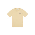 Men’s Short Sleeve T-Shirt Champion CHAMPION SS TEE 220264 WKK Beige