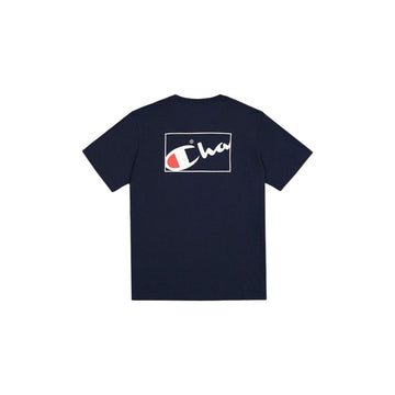 Men’s Short Sleeve T-Shirt Champion CHAMPION SS TEE 220775 NNY Navy Blue