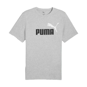 Maglia a Maniche Corte Uomo Puma ESS 2 COLOR No. 1 Logo Tee C/O 684708 04 Grigio