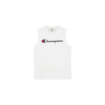 Men's Sleeveless T-shirt Champion CHAMPION TANK 220778 White