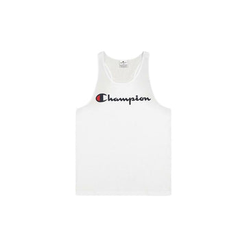 Men's Sleeveless T-shirt Champion CHAMPION TANK 220780 White