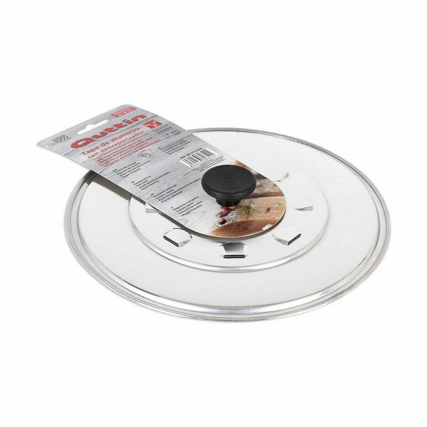Coperchio per Padella con Valvola per disperdere il vapore Quttin Alluminio Ø 28 x 28 x 4 cm (12 Unità) - Augustea Shop