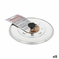 Coperchio per Padella con Valvola per disperdere il vapore Quttin Alluminio Ø 28 x 28 x 4 cm (12 Unità) - Augustea Shop