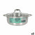 Casseruola con coperchio in vetro Quttin Caesar Acciaio ø 30 x 11,5 cm (2 Unità) - Augustea Shop