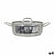 Casseruola con coperchio Quttin Hotel Acciaio ø 24 x 9 cm (4 Unità) - Augustea Shop