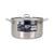 Casseruola con coperchio Quttin ø 34 x 18 cm (2 Unità) - Augustea Shop