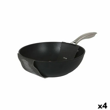 Wok Pan Quttin Spiral Toughened aluminium Ø 28 cm (4 Units)
