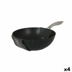 Padella Wok Quttin Spiral Alluminio Forgiato Ø 28 cm (4 Unità) - Augustea Shop