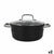 Casseruola con coperchio in vetro Quttin Spiral Ø 24 cm Alluminio Forgiato (2 Unità) - Augustea Shop