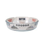 Pirofila da Forno Quttin   Vetro 1,7 L ø 23 x 5,3 cm (6 Unità) - Augustea Shop