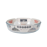 Pirofila da Forno Quttin   Vetro 1,7 L ø 23 x 5,3 cm (6 Unità) - Augustea Shop