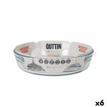 Pirofila da Forno Quttin   Vetro 1,7 L ø 23 x 5,3 cm (6 Unità) - Augustea Shop