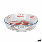 Pirofila da Forno Quttin   Vetro 2,3 L ø 26 x 5,9 cm (6 Unità) - Augustea Shop
