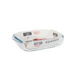 Pirofila da Forno Quttin   Vetro Rettangolare 950 ml 22,8 x 14,9 x 4,5 cm (6 Unità) - Augustea Shop