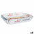 Pirofila da Forno Quttin   Trasparente Vetro Rettangolare 3 L 35,4 x 22 x 5,5 cm (6 Unità) - Augustea Shop