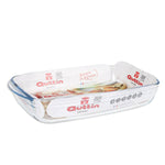 Pirofila da Forno Quttin   Trasparente Vetro Rettangolare 4,2 L 38,8 x 23,9 x 6,6 cm (6 Unità) - Augustea Shop