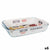 Pirofila da Forno Quttin   Trasparente Vetro Rettangolare 5 L 40,2 x 26,4 x 7 cm (6 Unità) - Augustea Shop