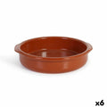 Teglia Azofra Argilla cotta 26 x 24,5 x 6 cm (6 Unità)