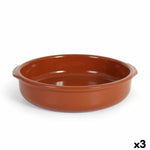 Teglia Azofra Argilla cotta 33 x 31,5 x 7,5 cm (3 Unità) - Augustea Shop