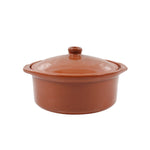 Teglia Azofra Argilla cotta 24,5 x 23 x 16,7 cm Con coperchio (3 Unità) - Augustea Shop
