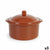 Pentola con Coperchio Azofra Argilla cotta 30,5 x 28 x 21 cm (3 Unità) - Augustea Shop